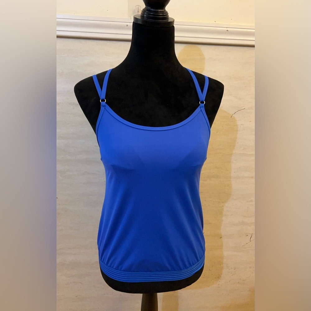 Athleta Cross Back Blousy
Tankini Top